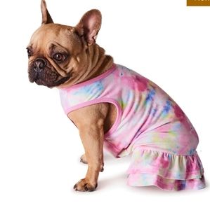 - Dog Dress Tie Dye Sz M
